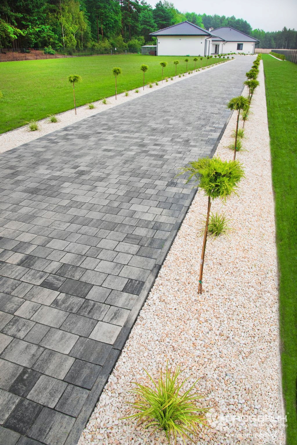 Obrzeże Melanż z mikrofazą Drogbruk Super cena!!