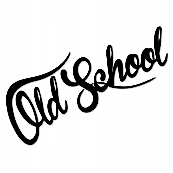 

Old School 2 Naklejka tuning youngtimer 15 cm