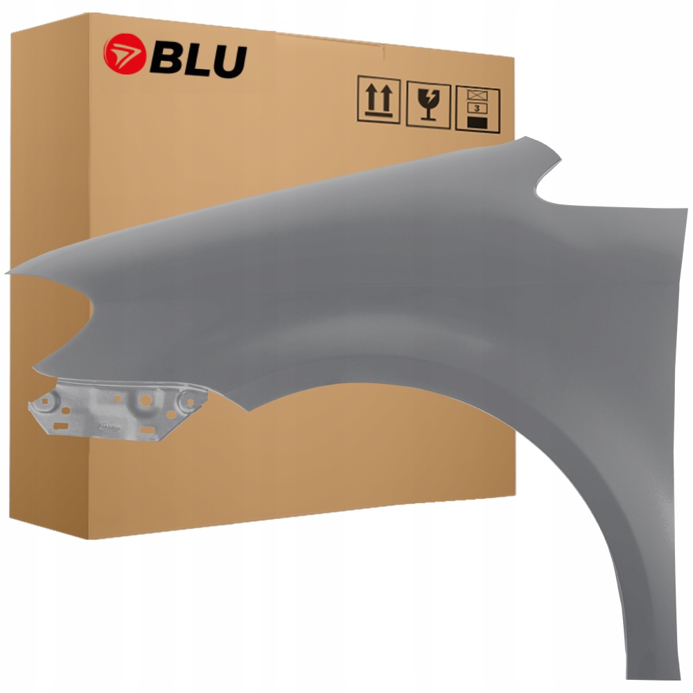 Blu Blatník Vw Touran 1T2 LD7S levý šedý 07-10 přední