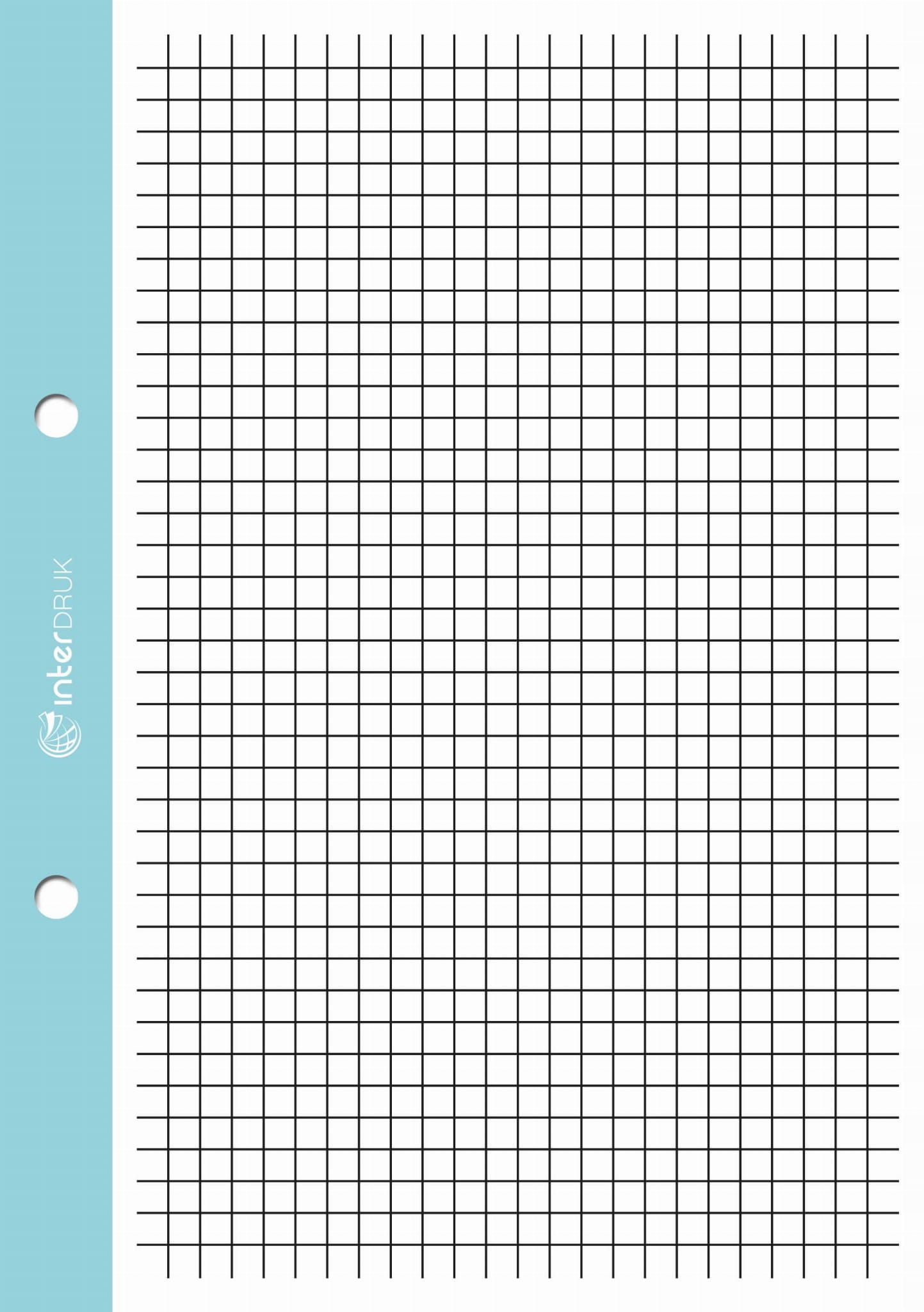 

Interdruk Wkład do segregatora A5 50kartek kratka