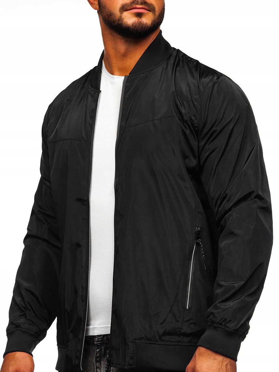 

Kurtka Przejściowa Czarno-szara W3909 DENLEY_2XL