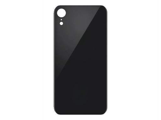 CZARNA KLAPKA TYŁ APPLE IPHONE XR BIG HOLE (CE, KOSZ) - Z 1 ELEMENTU Producent Inna
