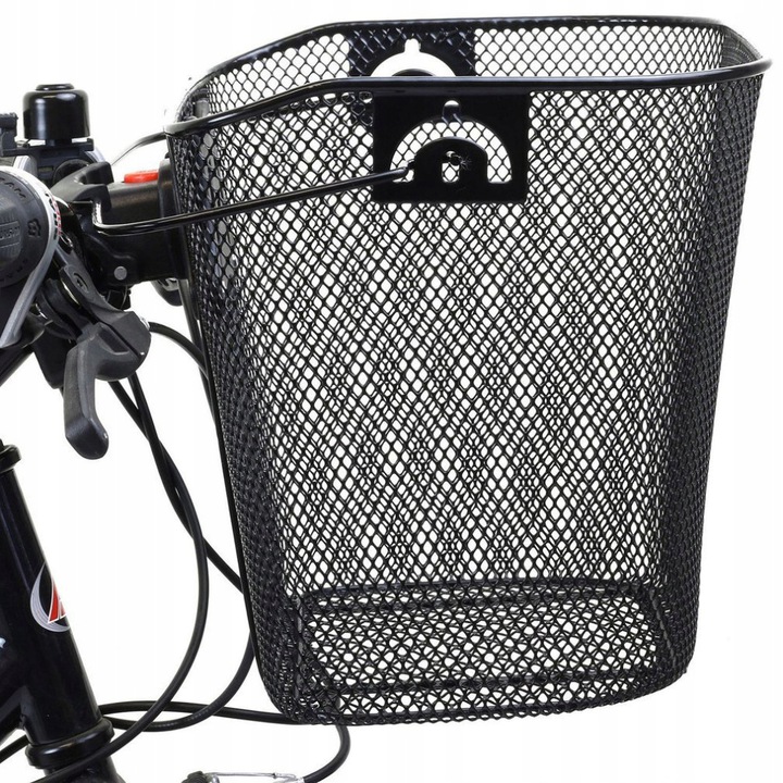 KOSZ NA ROWER METALOWY KOSZYK ROWEROWY CLICK+WKŁAD Marka Reverse