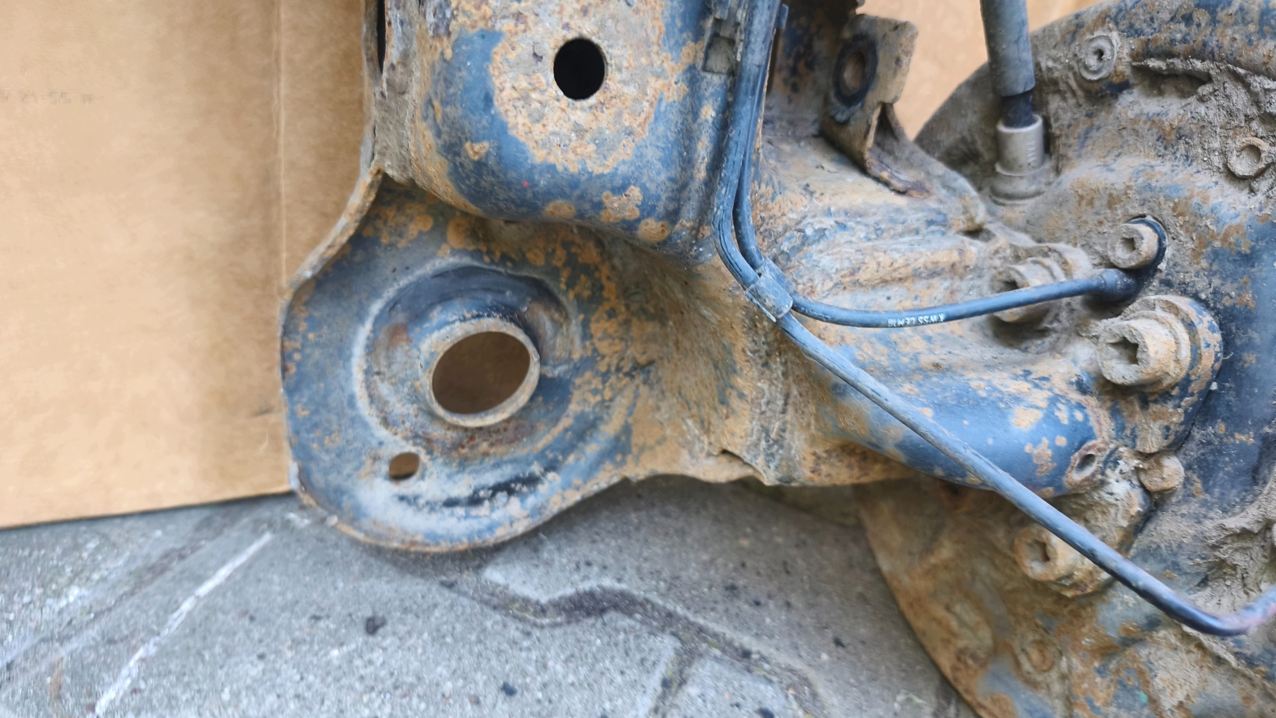 Achsträger heck PEUGEOT 207 2006r