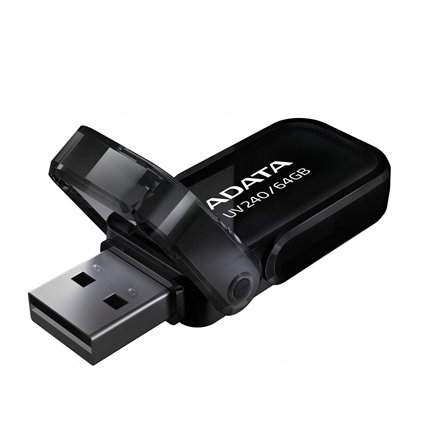 Pamięć Usb Adata DashDrive UV240 64 Gb Czarny