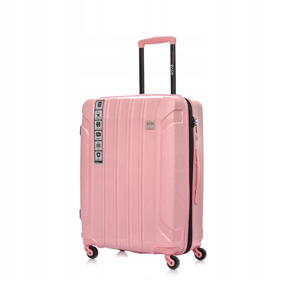 Walizki Podróżne Kabinowa Średnia Duża Zamek TSA Marka SwissBags