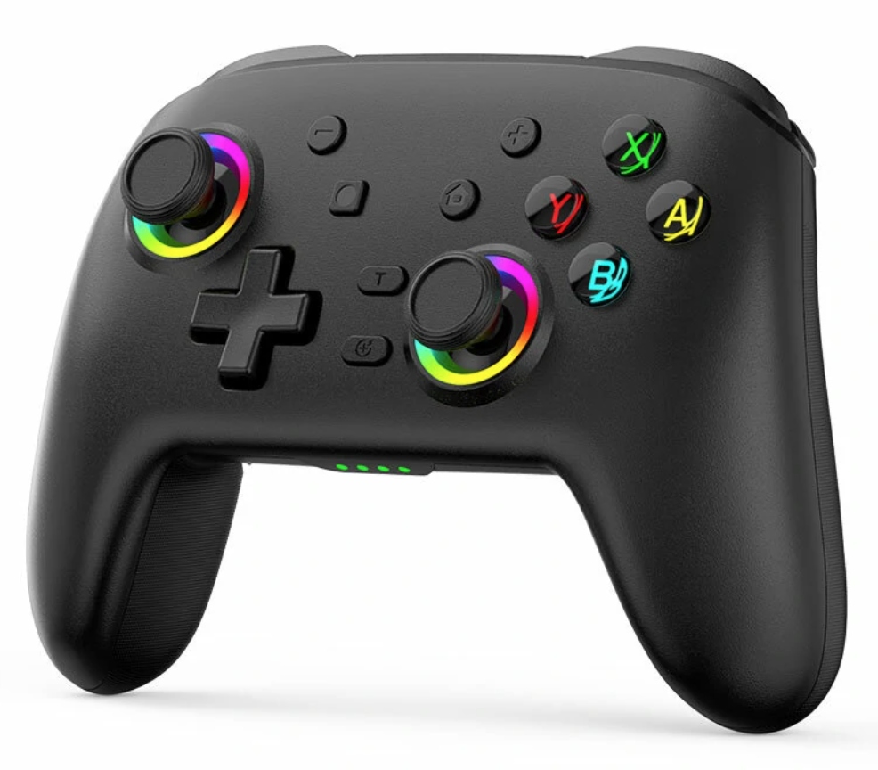 Bezdrátový Bluetooth Herní Ovladač Gamepad Pc A Přepínač Nintendo