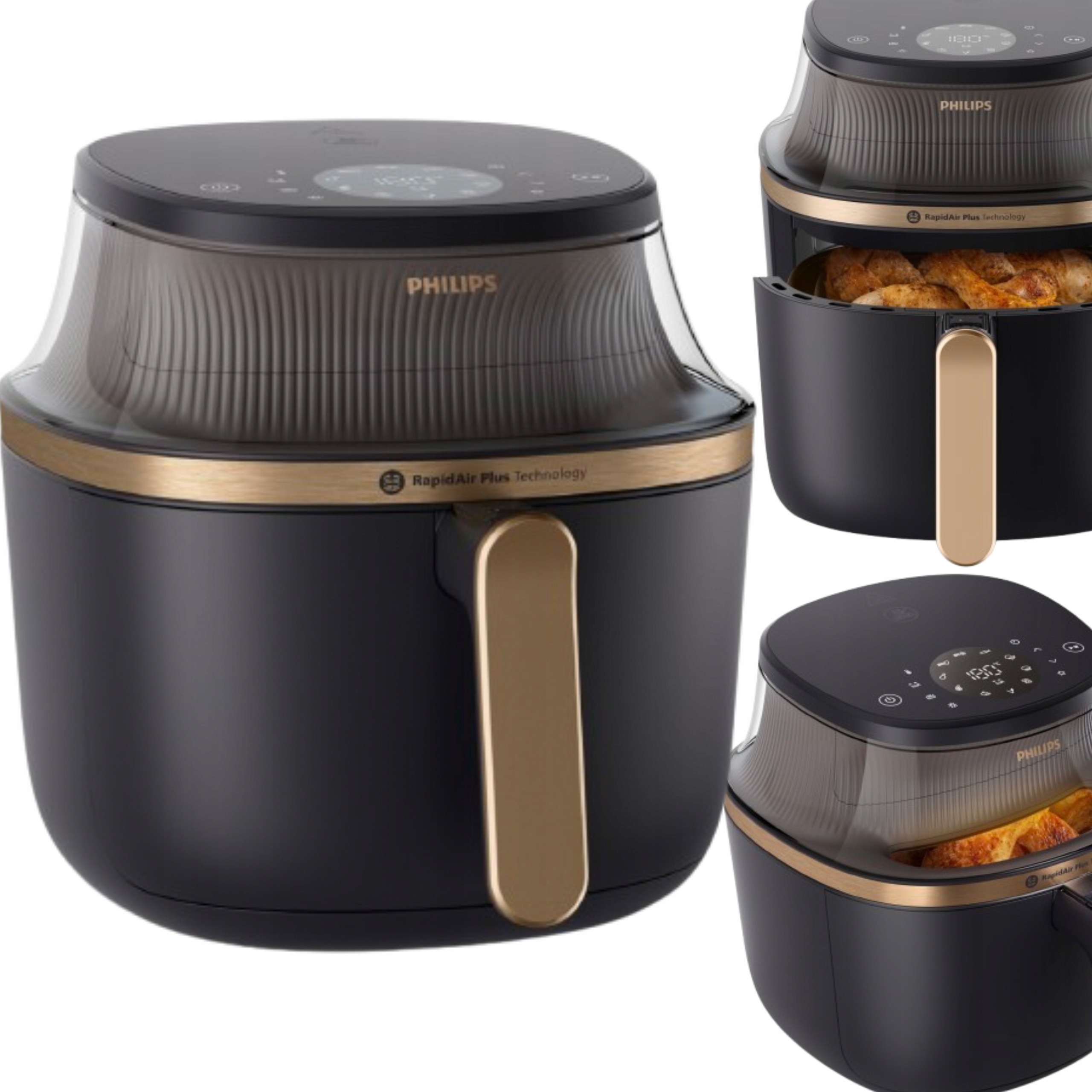 Frytkownica Beztłuszczowa Philips Air Fryer Mocny 1400W Pojemny 4,2L XXL