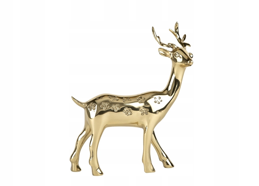 Ozdoba z mosadze Jeleň