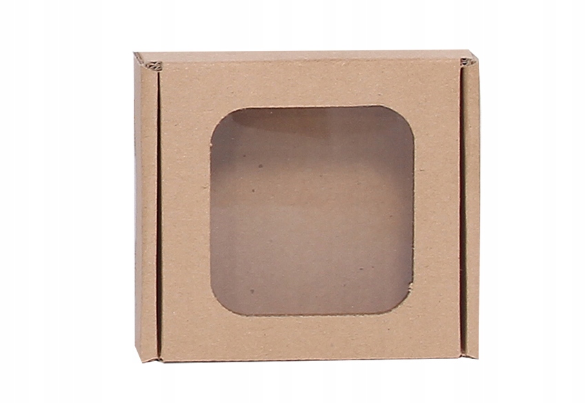 

Pudełko z okienkiem fasonowe 10x10cm 10szt
