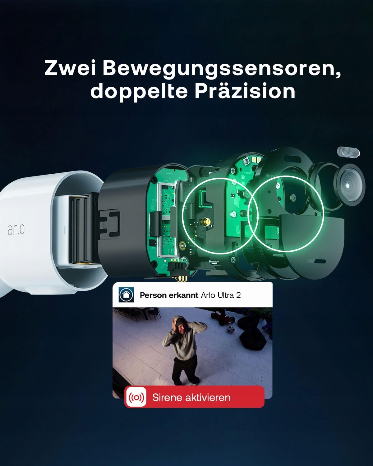 ARLO Ultra 2 XL WiFi Kamera Zewnętrzna 2szt 12M Bateria 4K UHD — miniatura 5