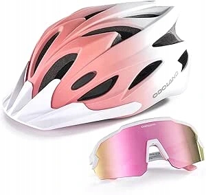 Cyklistická přilba Odoland Flash HT-12 White Peach L 54-62 cm