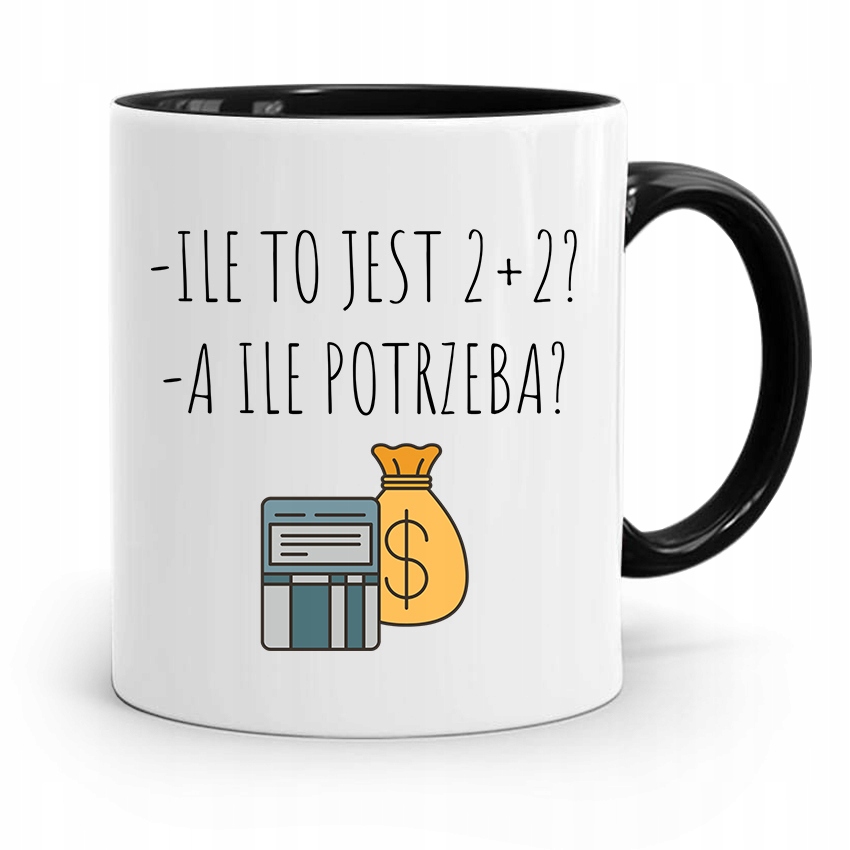 

Kubek Czarny Dla Księgowej Księgowego