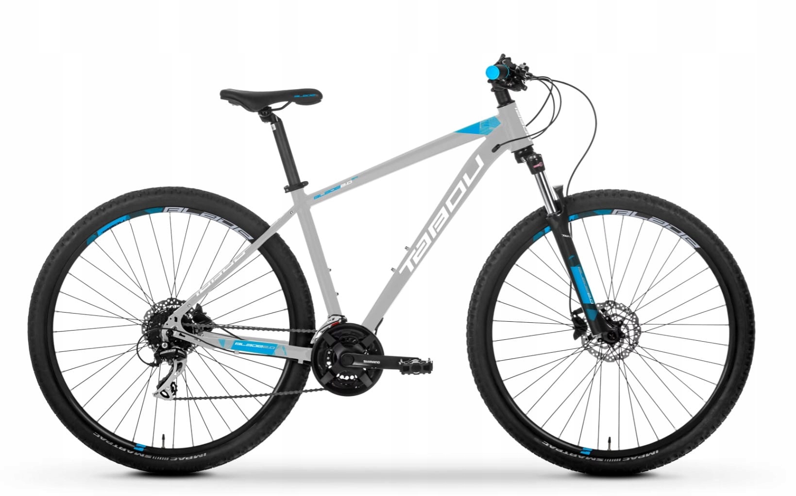 Rower Mtb 29" Tabou Blade 2.0 rama 22" szaro-niebieski R22