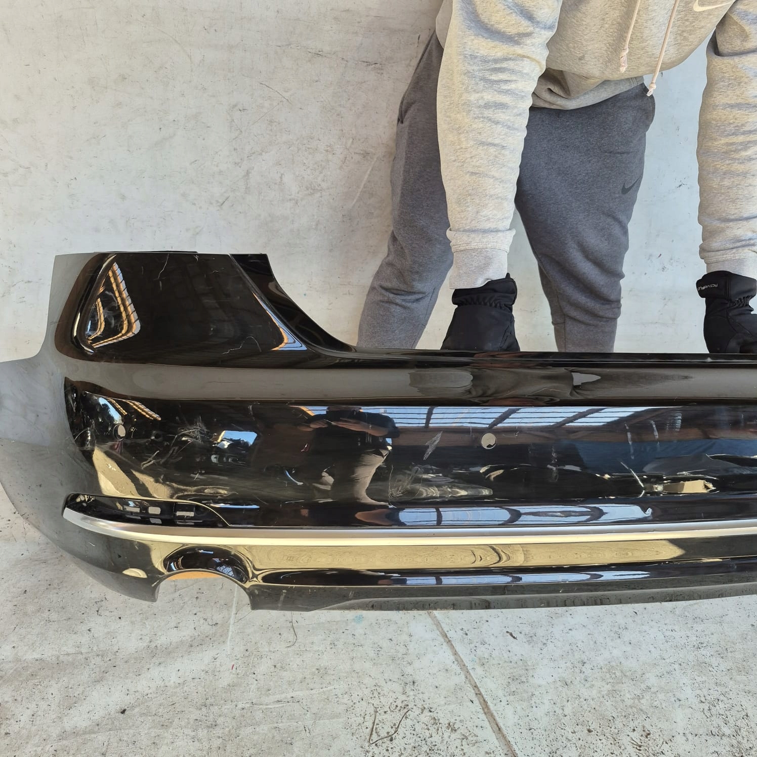 AUDI A5 II 2 8W 16-19 bumper rear part rear PDC