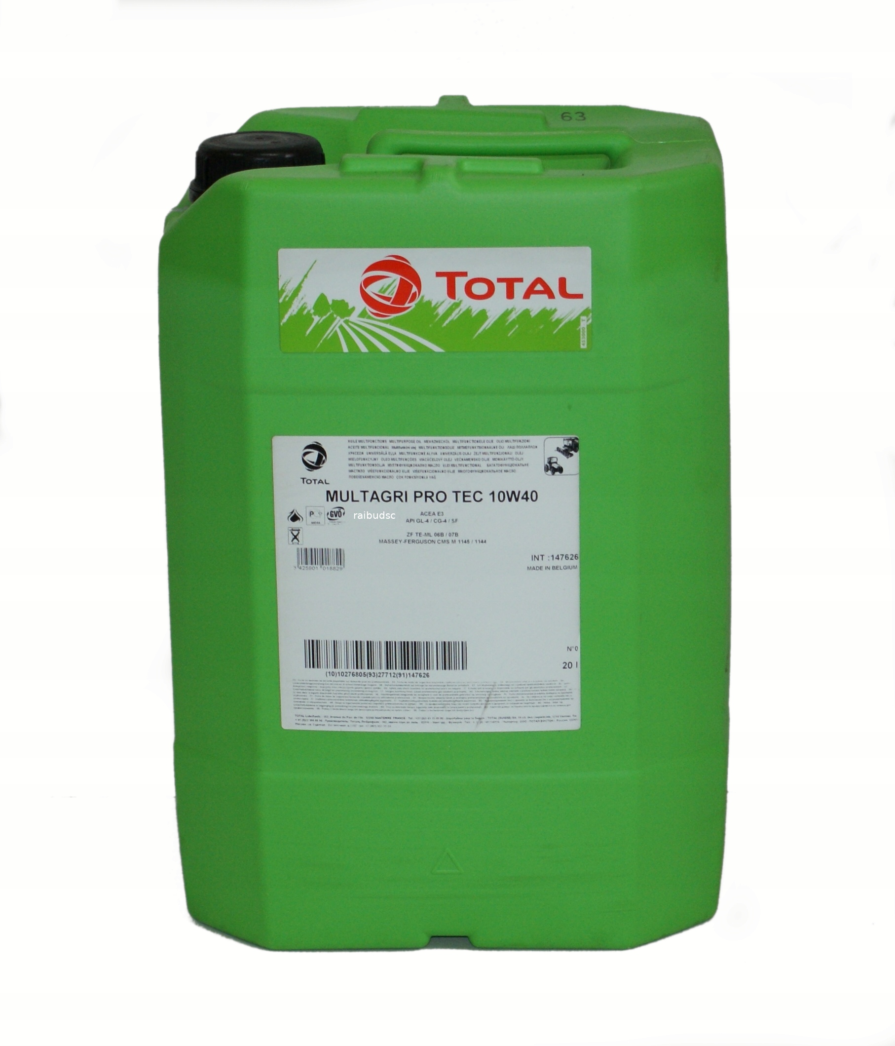 OLEJ STOU TOTAL MULTAGRI PRO TEC 10W40 20L PROTEC