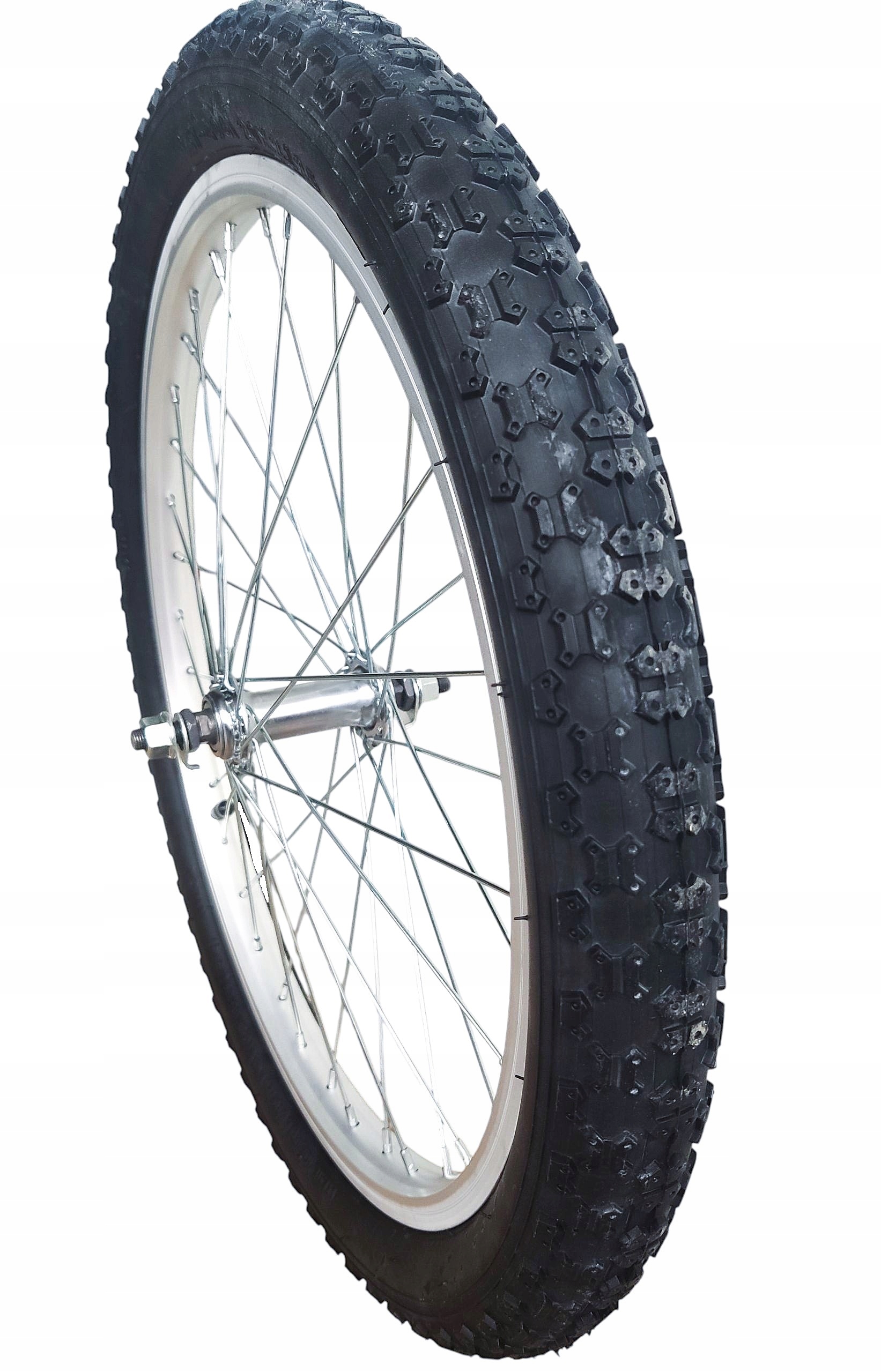 Kolo 20 přední sada s širokými pneumatikami 20x2,125 hliníkový ráfek silný