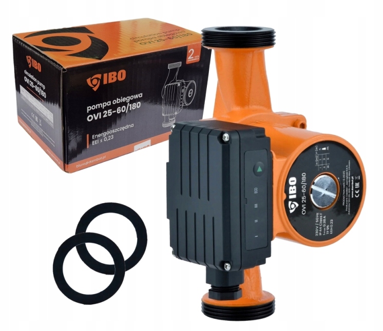 Elektronické Oběhové Čerpadlo Pro Kotlová Kamna, Výkonná Ibo Ovi 25/60 180