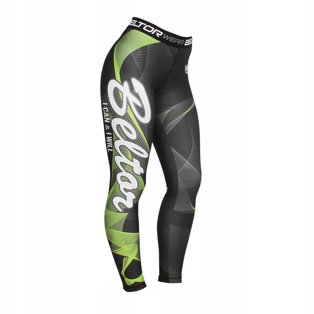 Bw Leginsy Damskie Leggins I Can & I Will Xs