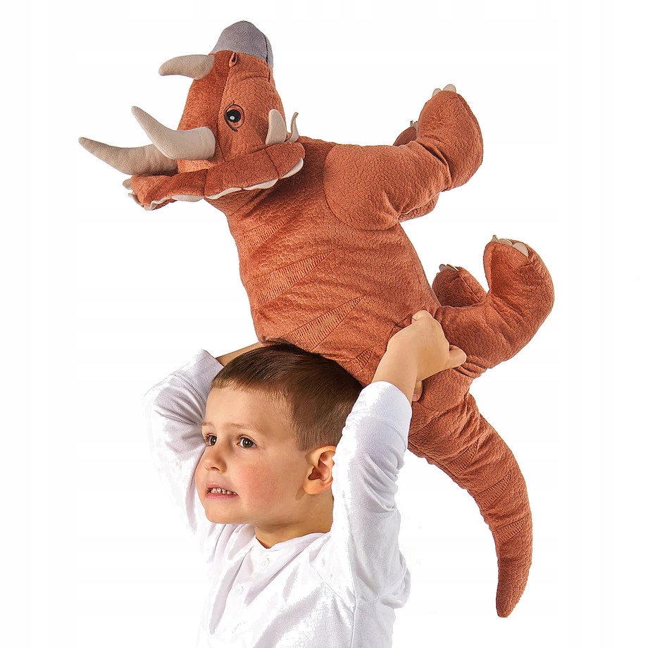 

Ikea Jattelik Triceratops Pluszowy dinozaur 69cm