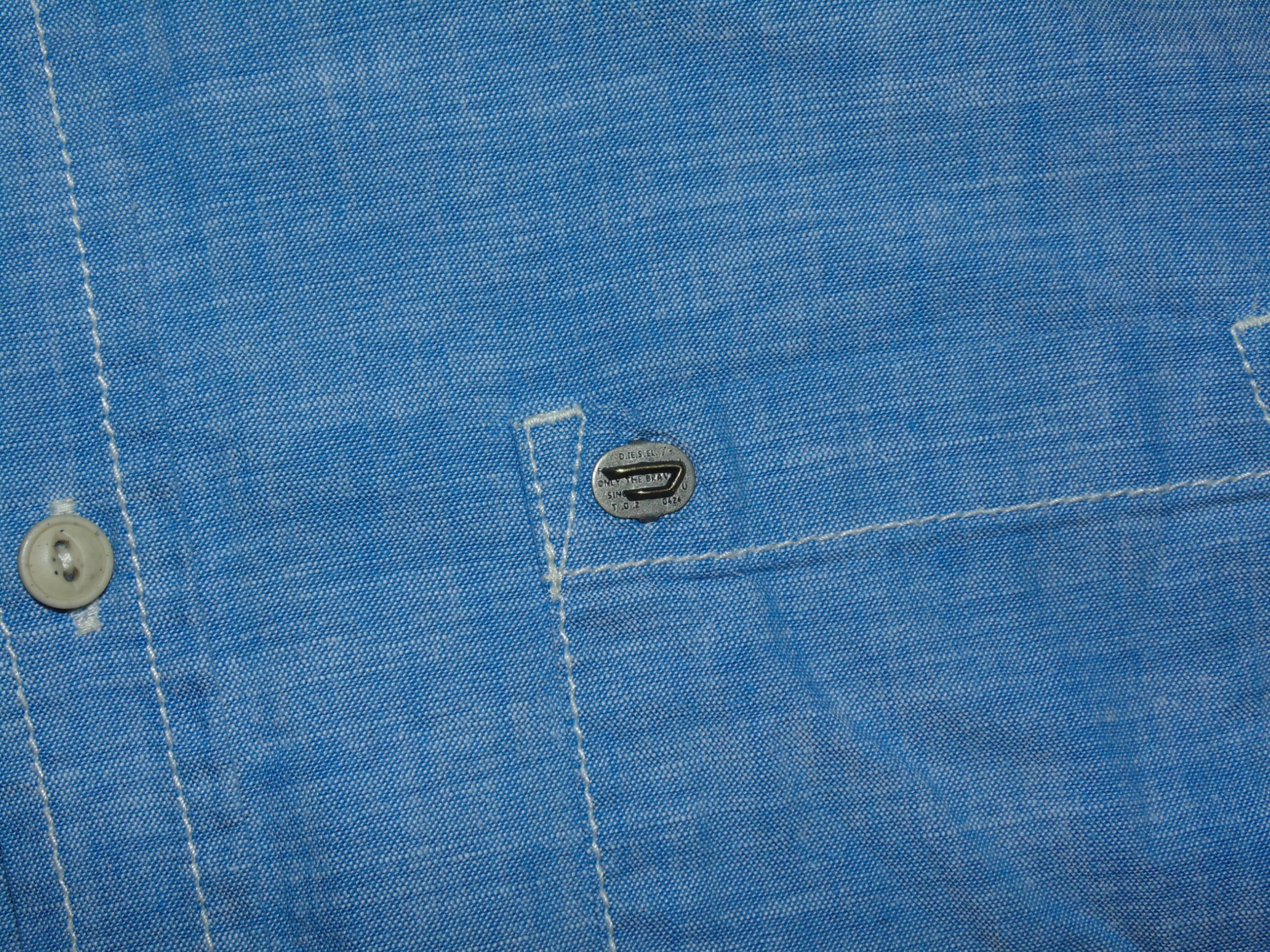 DIESEL KOSZULA MĘSKA r. S Rodzaj kołnierzyka kołnierzyk