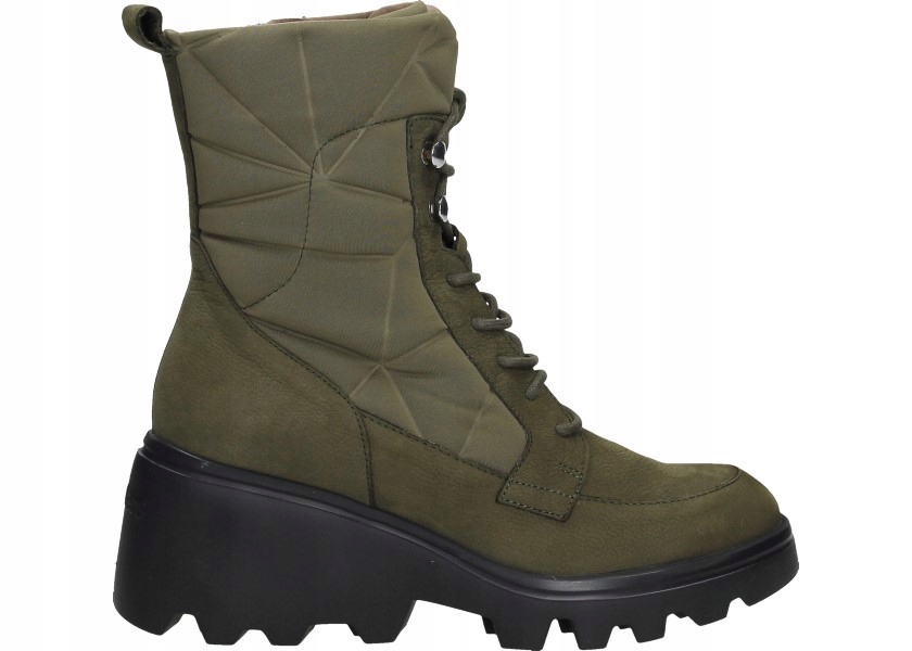Wonders Kotníkové boty G-7004 35 Stříbrná Nubuk Alga Acolchado