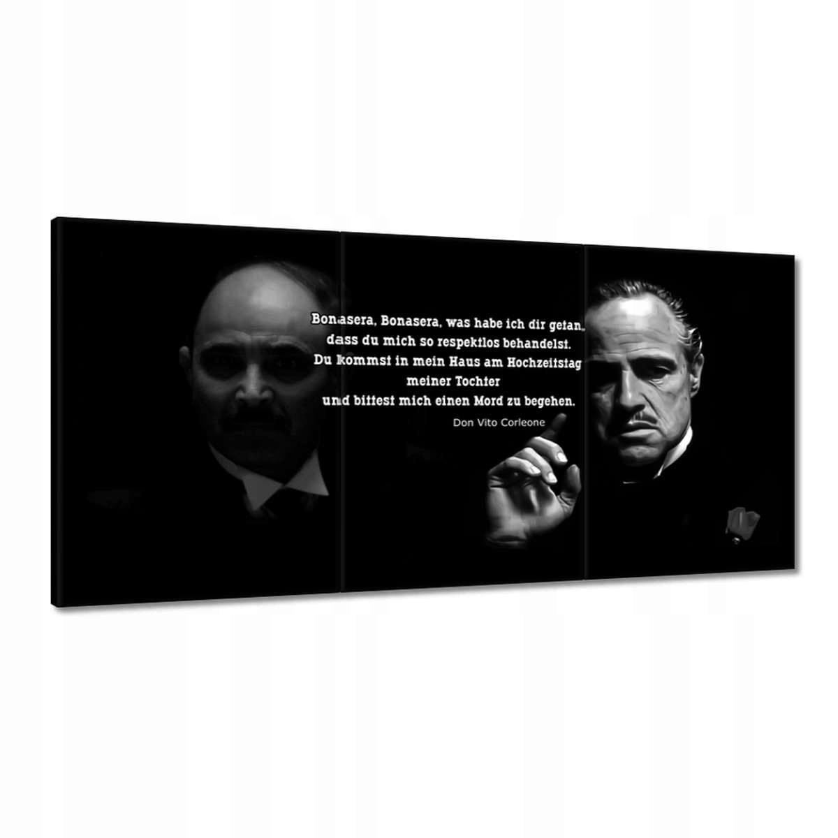 Obrazy 180x90 Citáty z Krstného otca