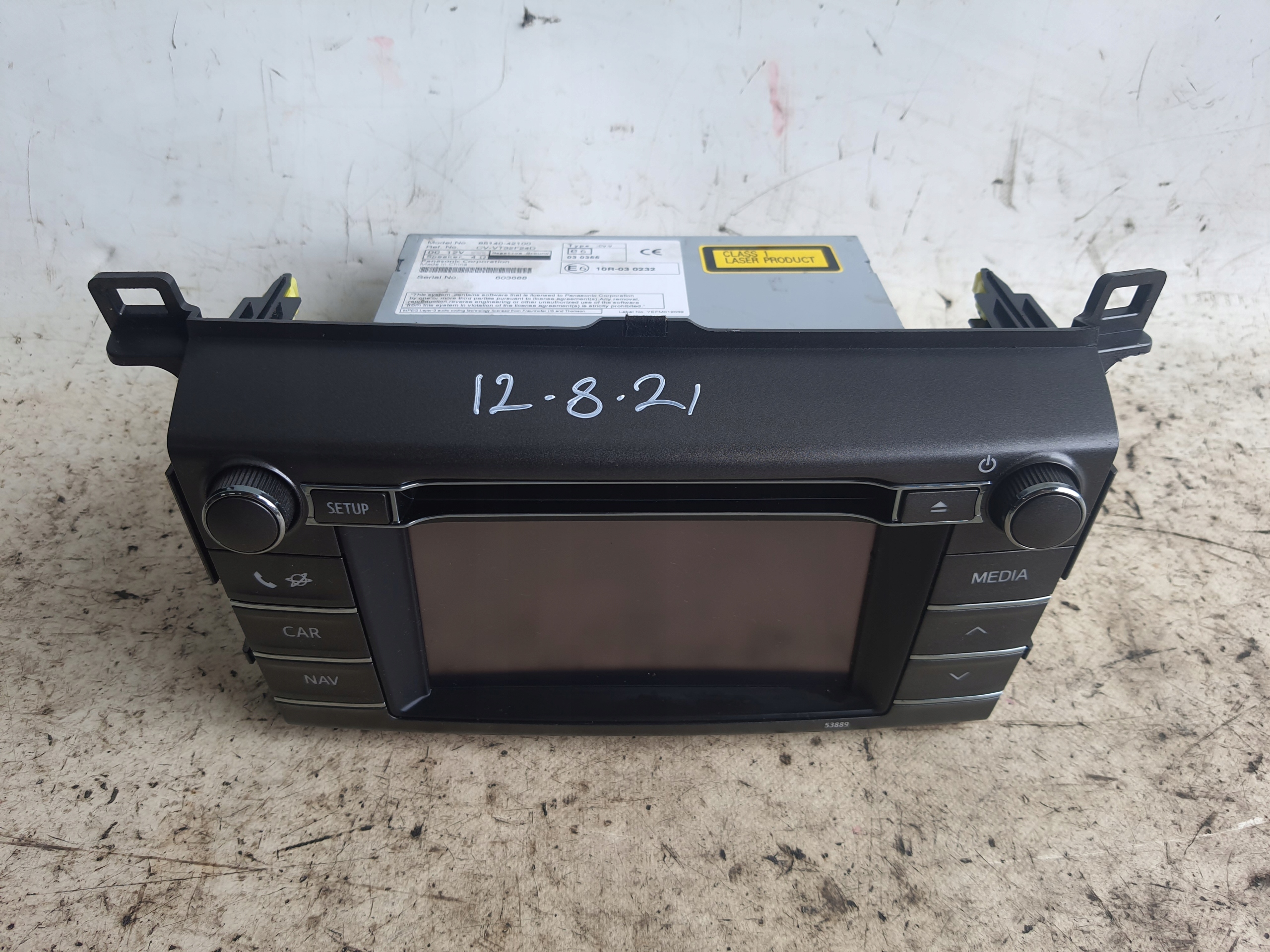 TOYOTA RAV IV RADIO Navigation 86140-42100