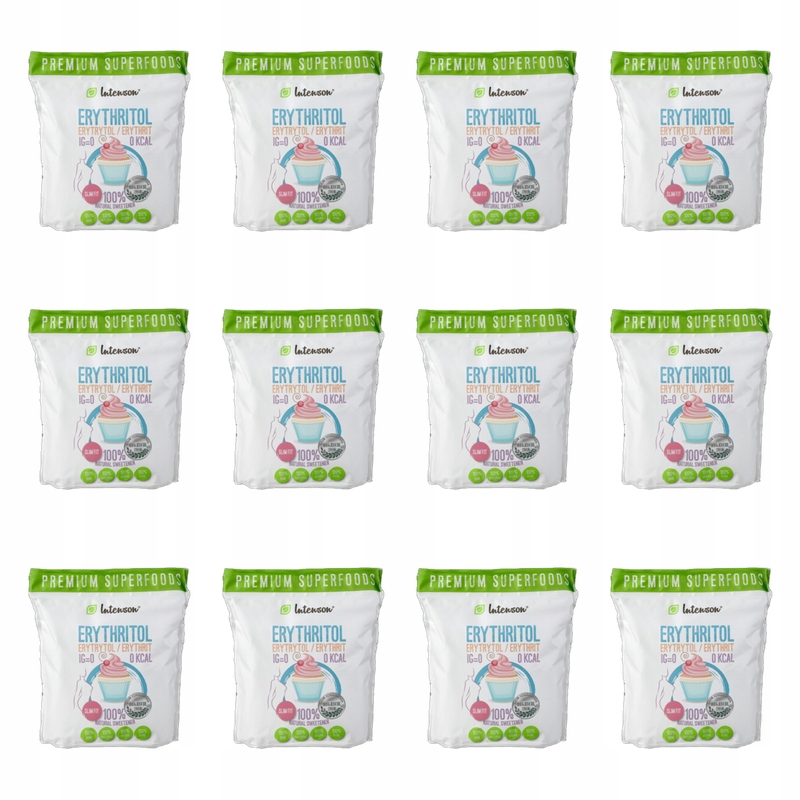 Intenson Erythritol 1000 g X12