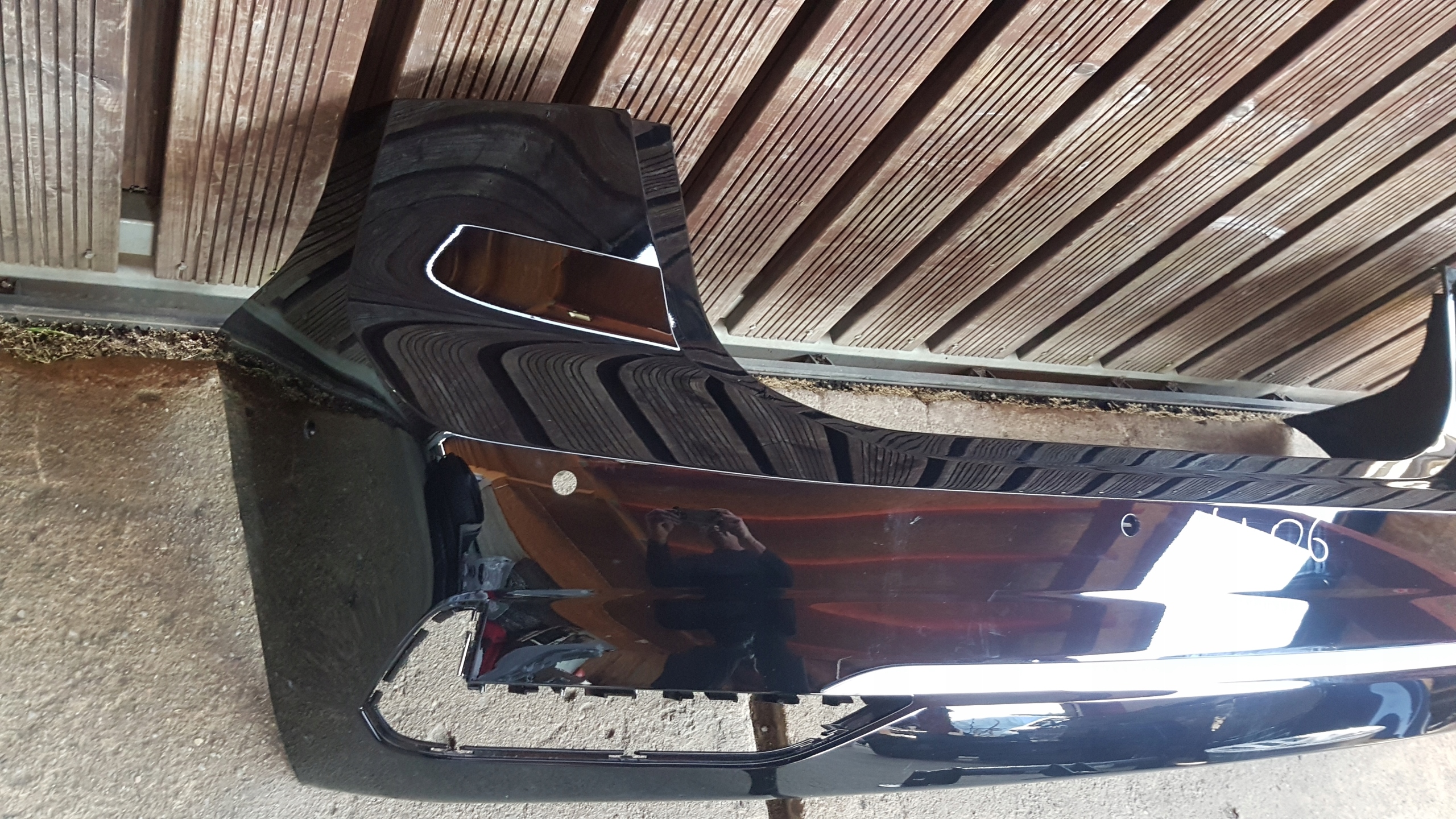 bumper rear rear part BMW 2 U06 ACTIVE TOURER 5A0E555