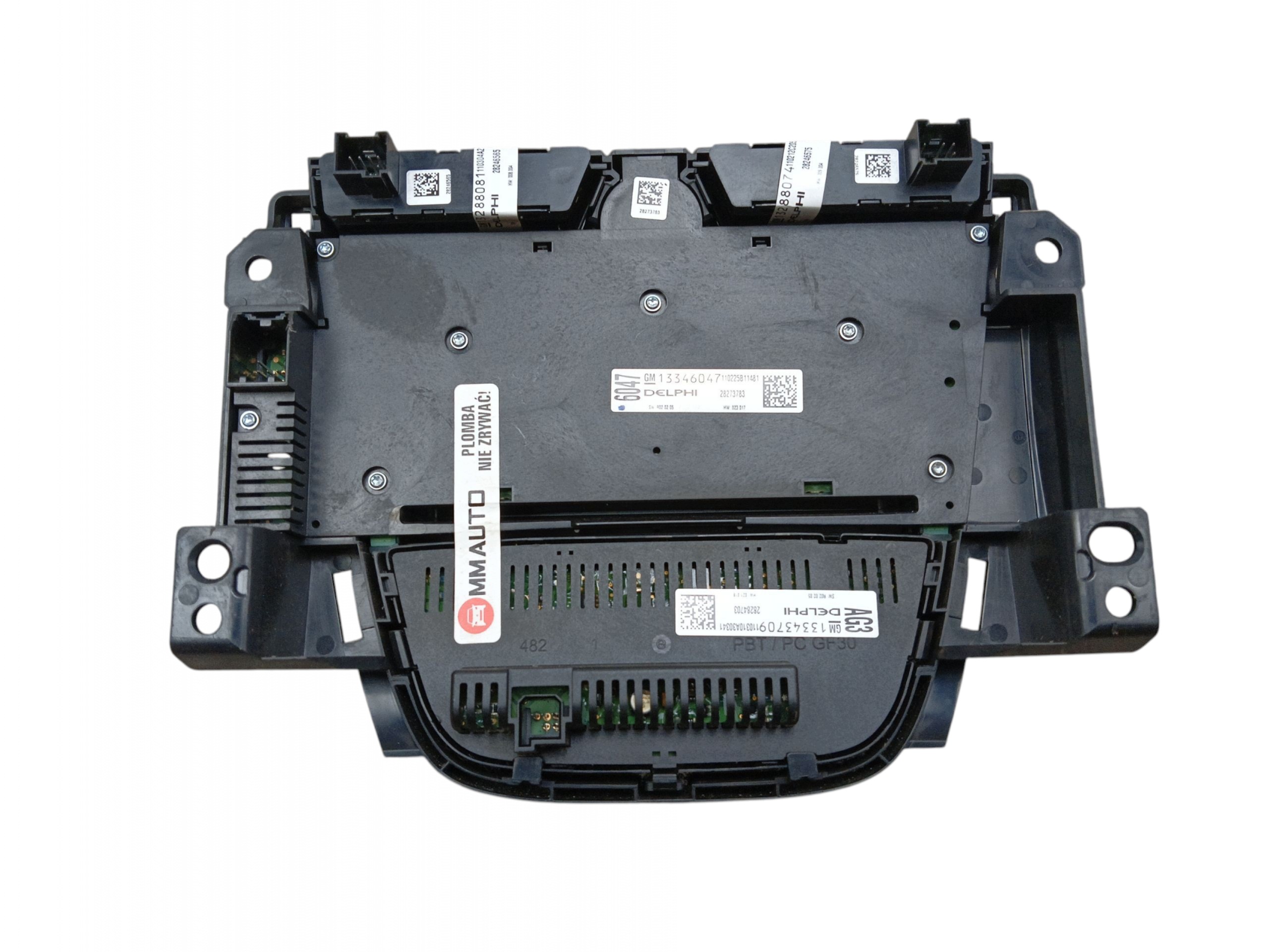 PANEL klími klimatizaci OPEL MERIVA B (2010-2013) 13346047 13343709