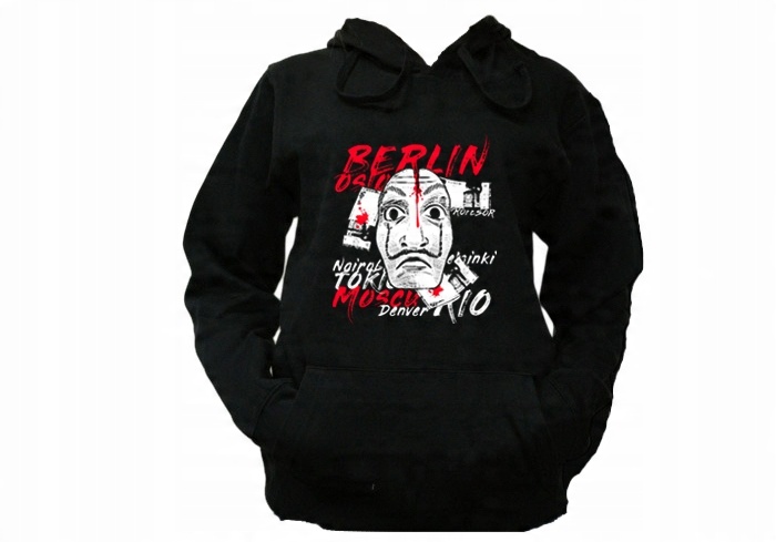 

M Bluza Kaptur Dom Z Papieru La Casa De Papel