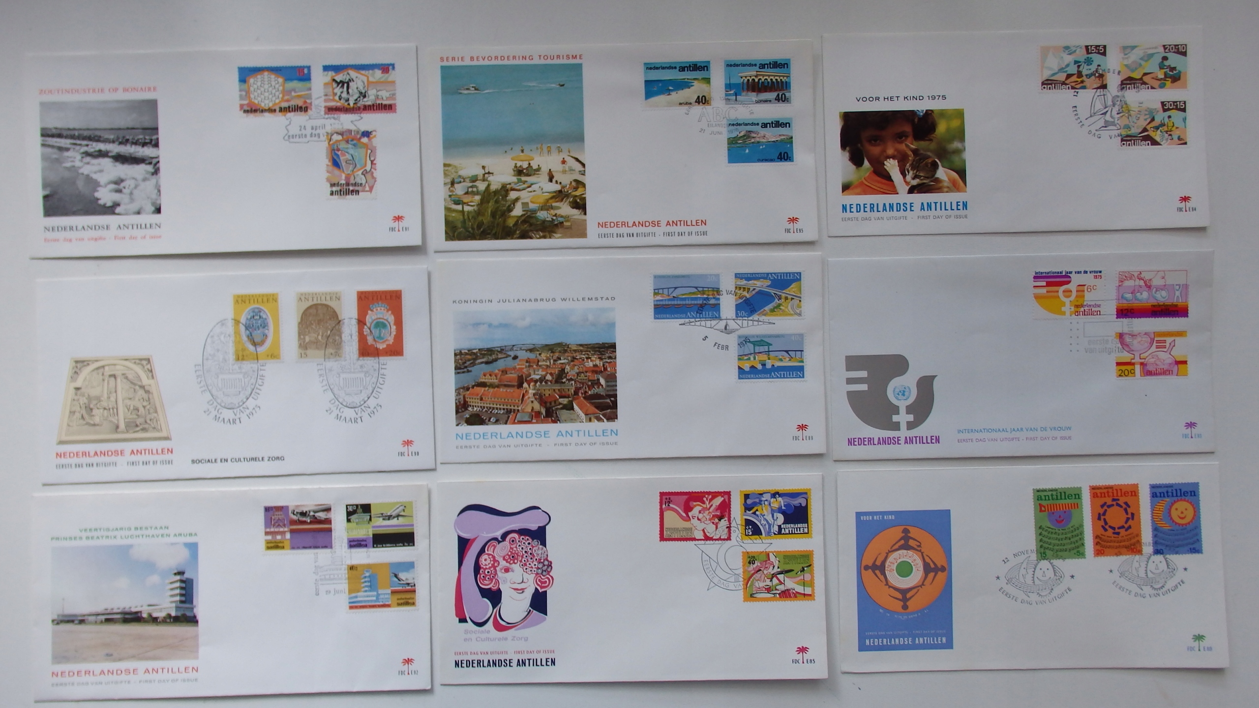 FDC, Holandia, kas. B9137