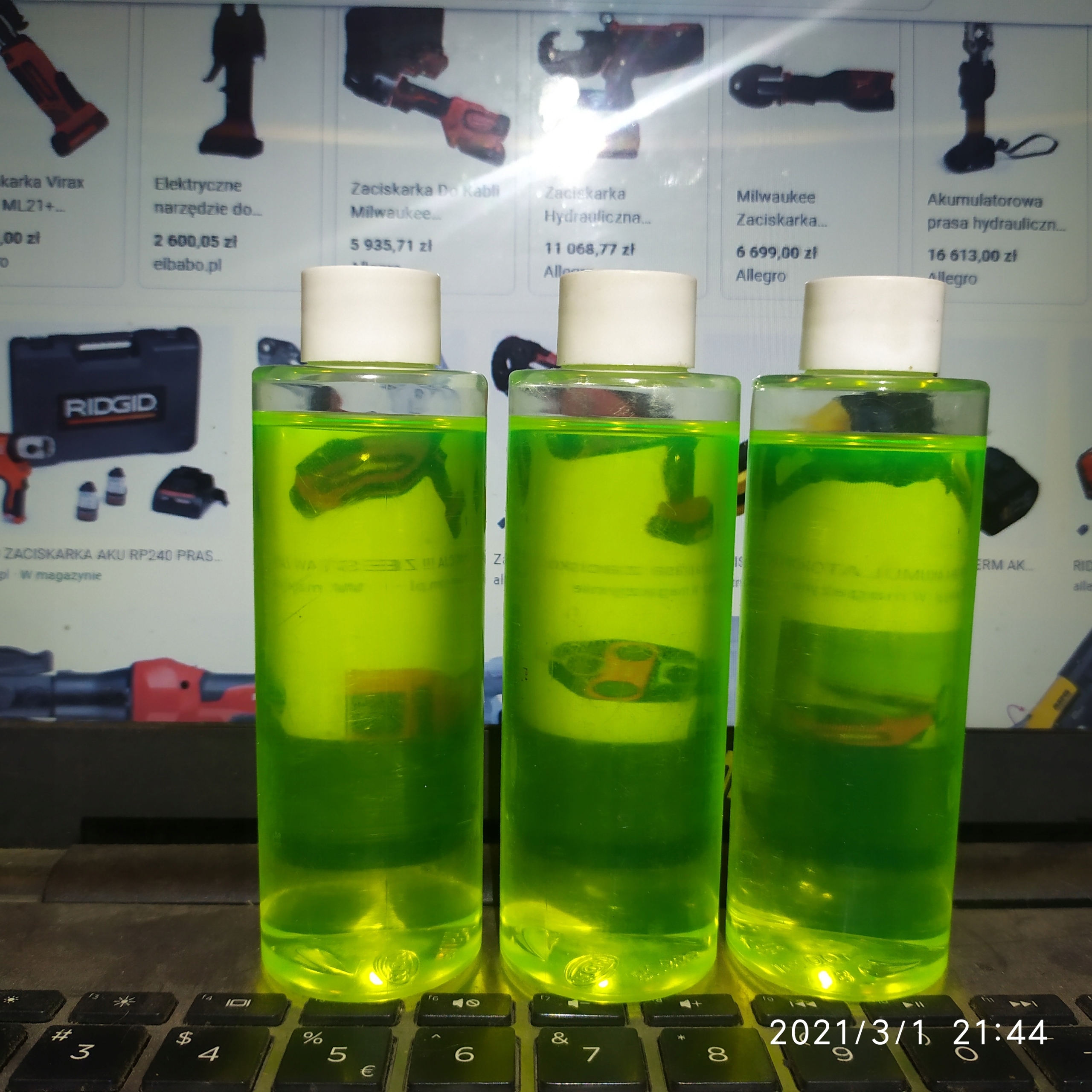 NOWAPRES klauke ridgid HILTI olej ZACISKARKA