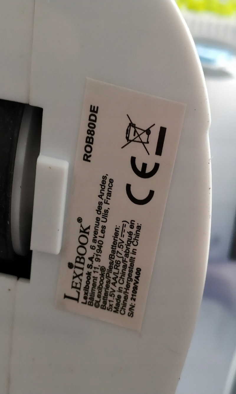 ROBOT INTERAKTYWNY LEXIBOOK MAX BIAŁY J. NIEMIECKI Rodzaj do programowania i kodowania