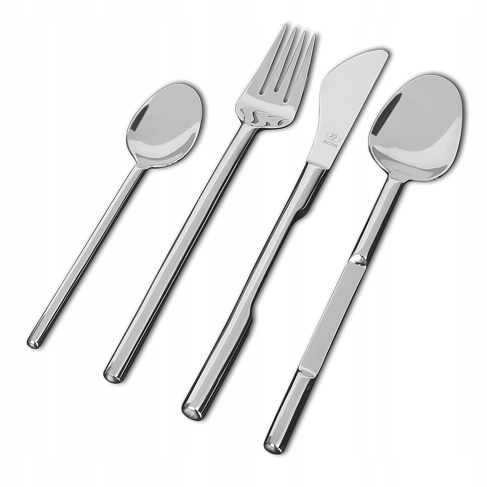 KOMPLET SZTUĆCÓW sztućce SOLA na 6 osób STAL 24 el K2 Marka inna