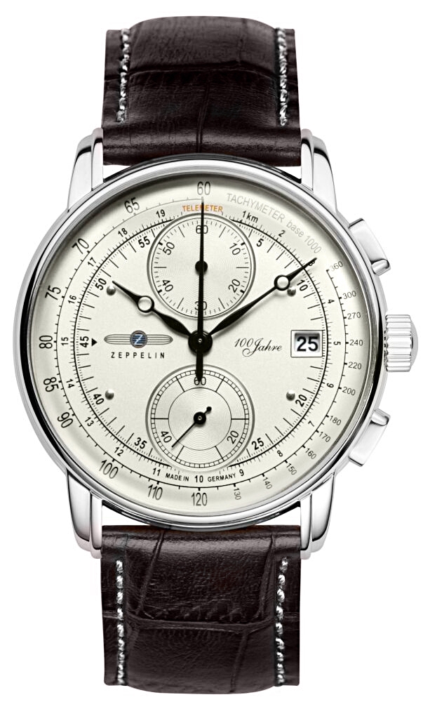 Zegarek Męski Zeppelin 100 Yahre Chronograph 8670-1 Box