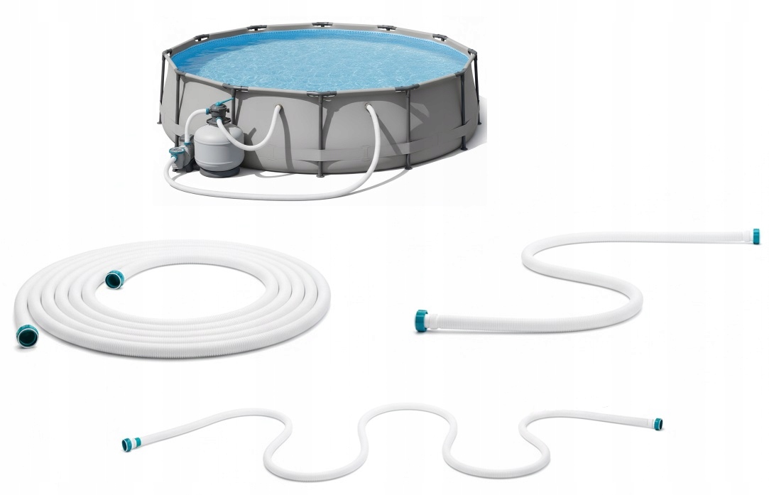 Originální bazénová hadice Bestway 4,5 m 38 mm do bazénu čerpadla s maticemi