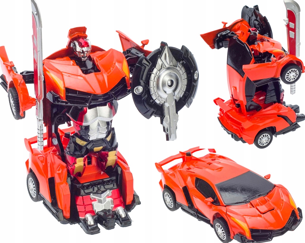 

Auto Zmieniające Się W Robota Robot Metal Św. Dźw.