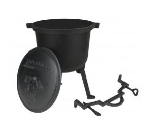 

Kociołek żeliwny myśliwski 8 litrów