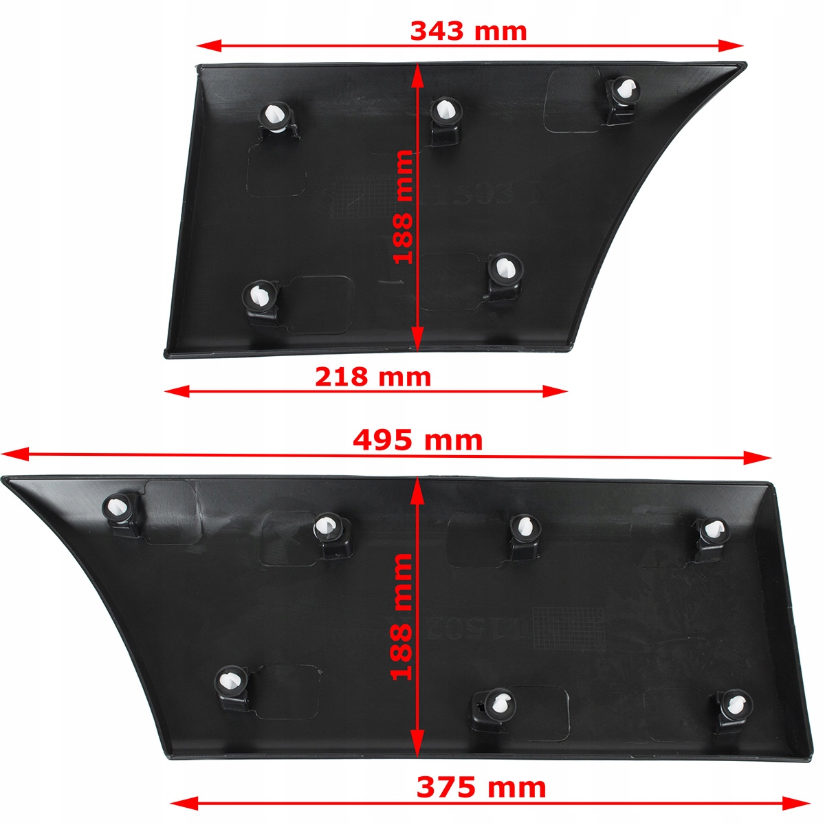 RENAULT MASTER 3 L2 LISTWY BOCZNE PRZED ZA KOŁEM L Numer katalogowy części DA-26145