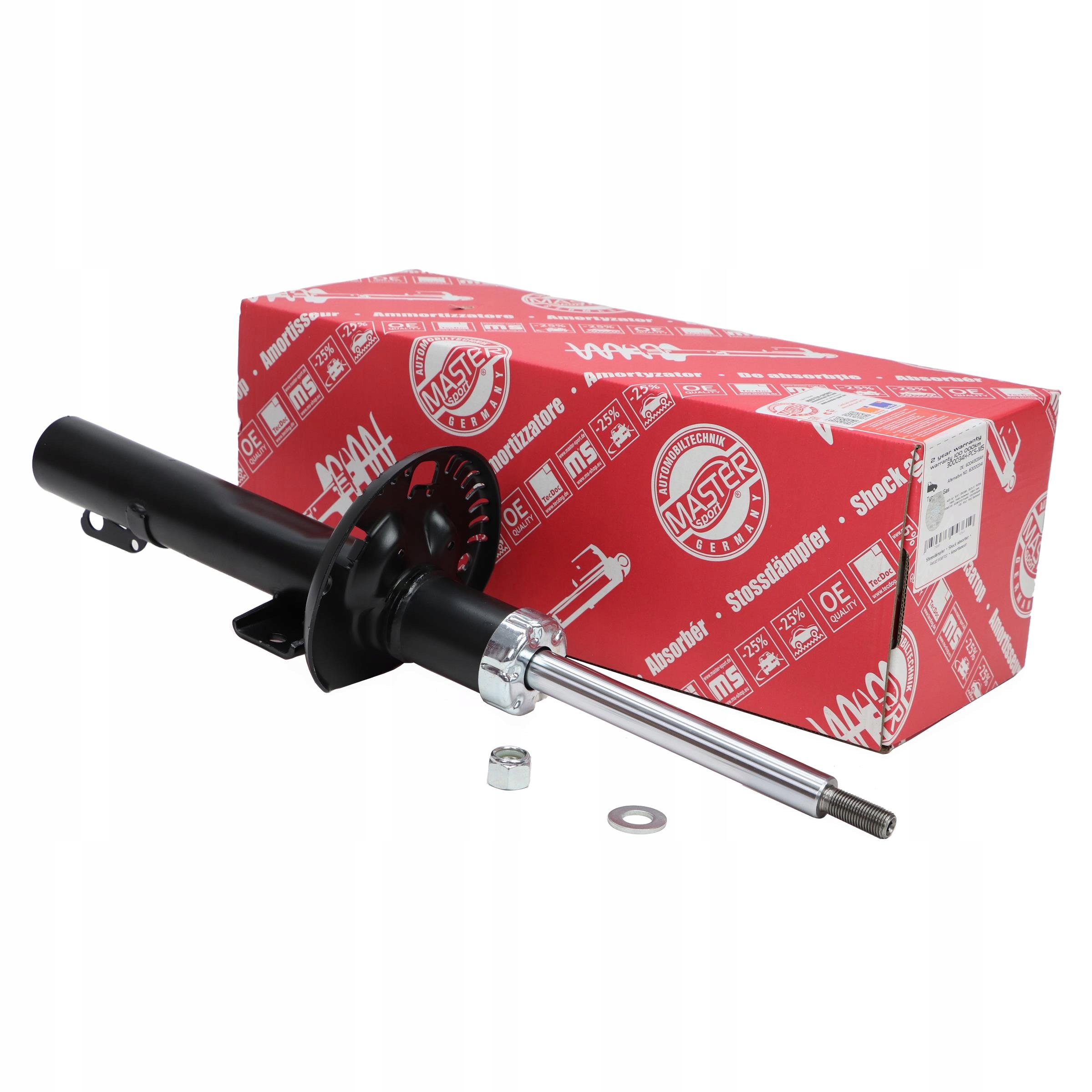 Tlumič Přední Audi A2; Ibiza III; Fabia I/II, Roomster; Fox, Polo IV