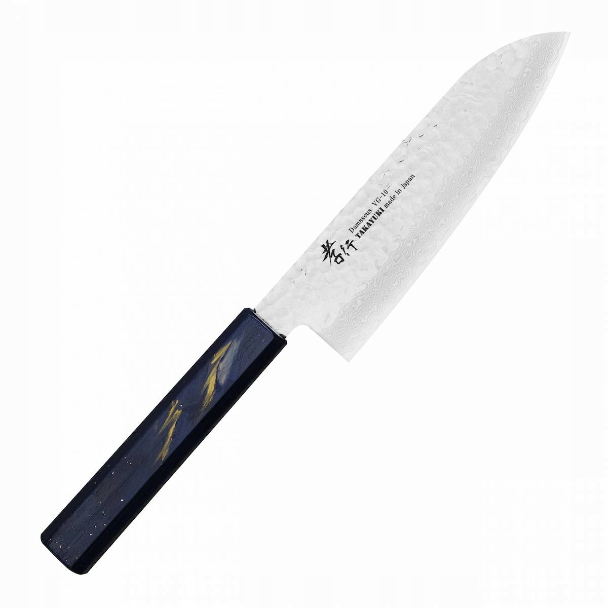Sakai Takayuki Urushi VG-10 Saiseki Japonský nôž Santoku na zeleninu 17 cm