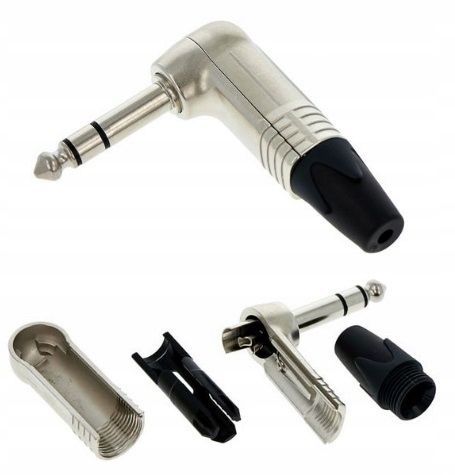 NP3RX Jack stereo złącze TRS kątowe NEUTRIK