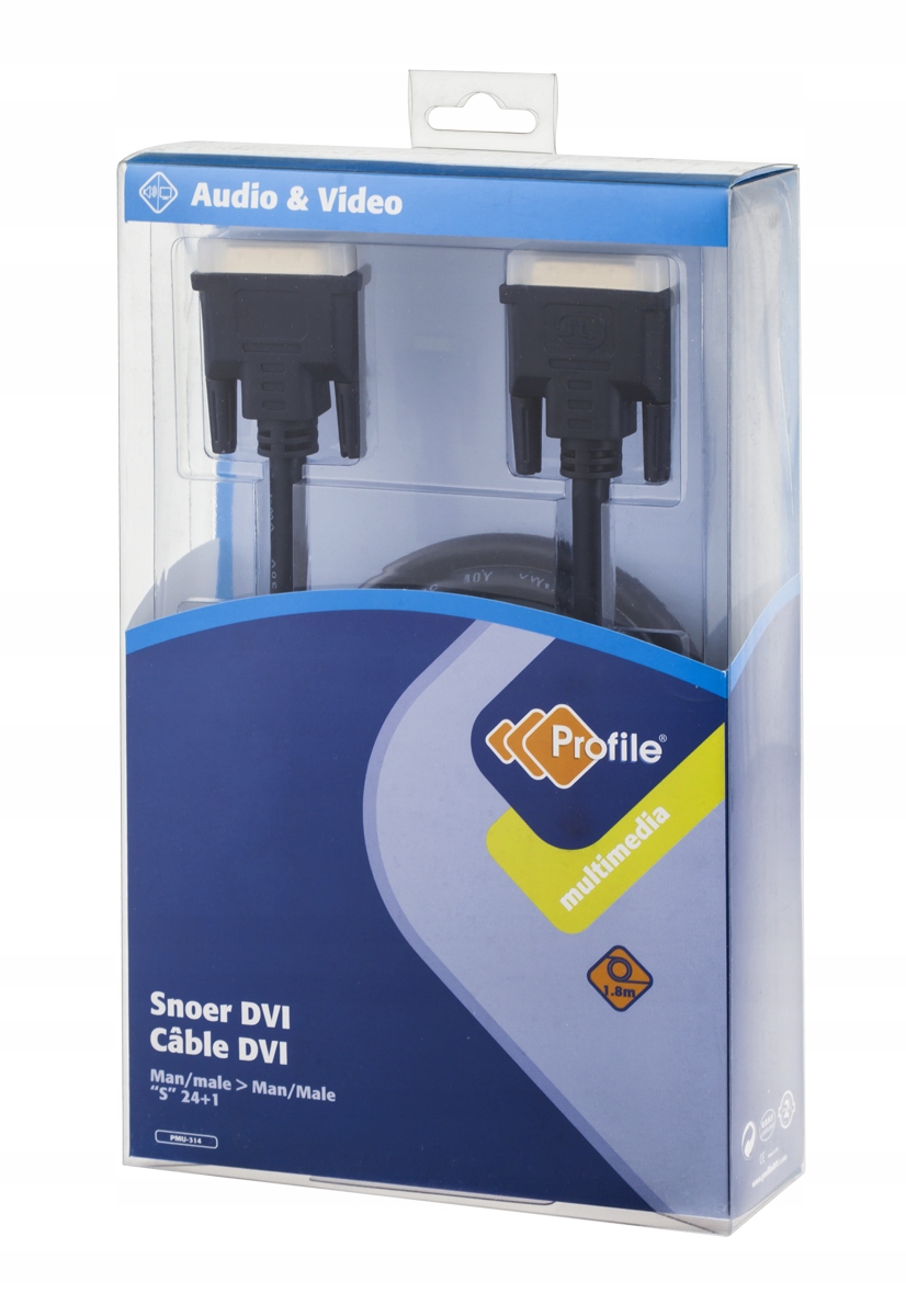 KPO3700-1.8 Kabel DVI-DVI 1.8M