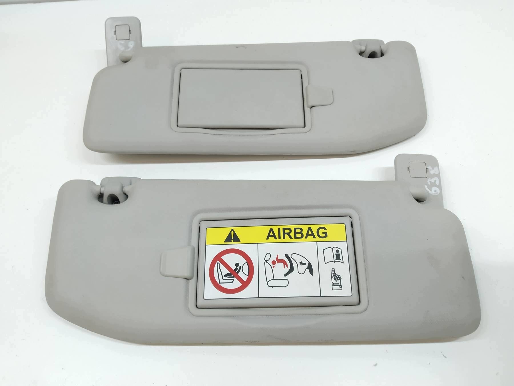 visors PRZECIWSLONECZNE left right cover KPL Citroen C3 III (2016-2024)