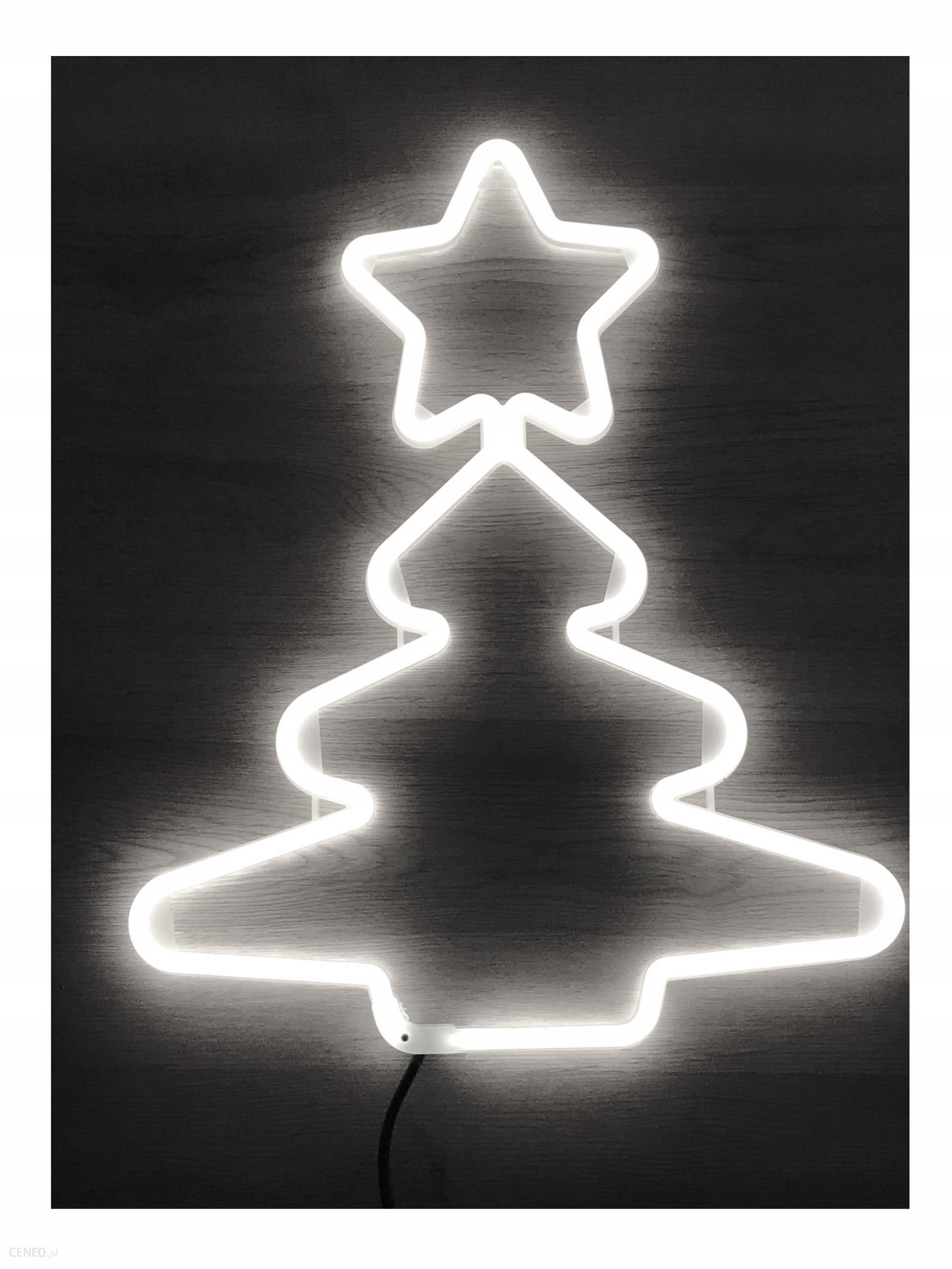 

Ozdoba świąteczna Neon Led Choinka 52 cm zimny b