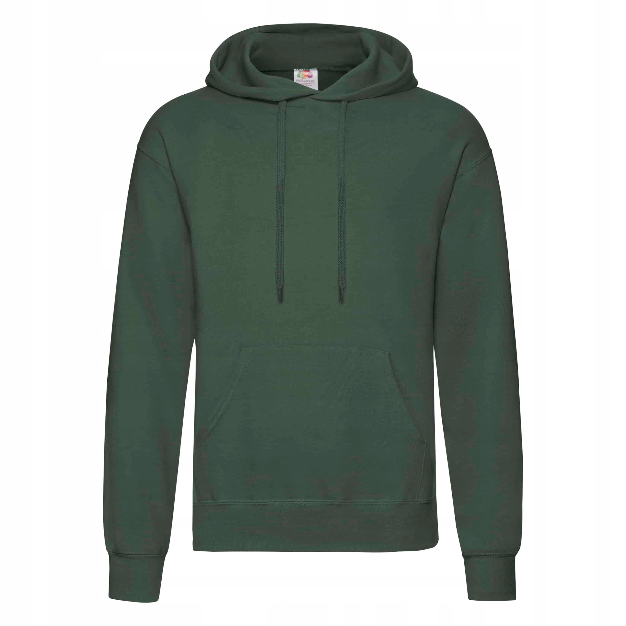 

Bluza z kapturem Fruit of the Loom zielony S
