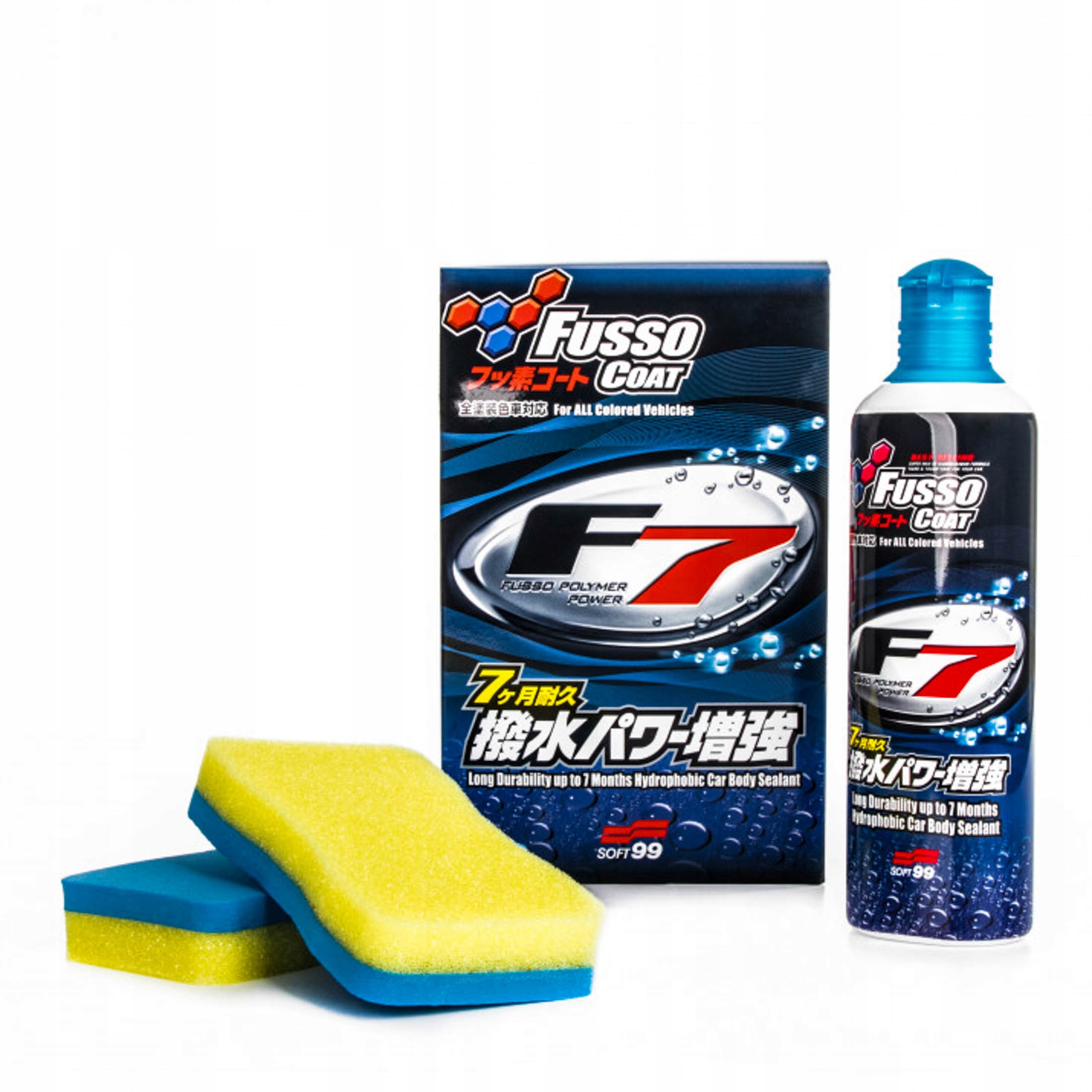 SOFT99 Fusso Coat F7 All Colours 300ml + APLIKATOR - POWŁOKA OCHRONNA