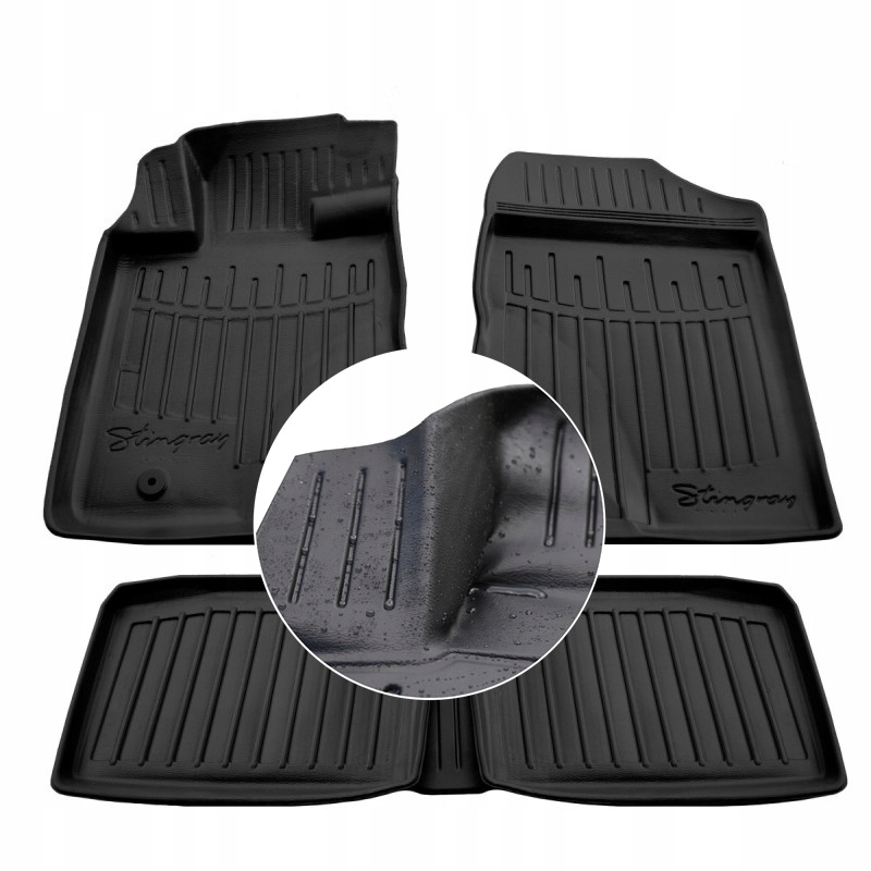 Gumové stěrače Toyota Avensis 2 T25 2003-2009 Korytka Ud